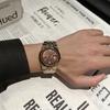 Men's Watch Honeycomb Disc Difference Luminous Ultra-thin Watch