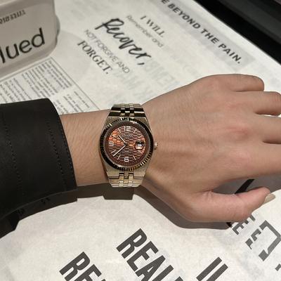 Men's Watch Honeycomb Disc Difference Luminous Ultra-thin Watch
