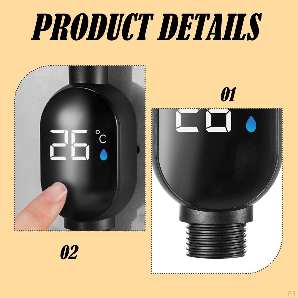 Shower Temperature Gauge Water Indicator Professional Waterproof Premium Bath