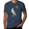 Magpie And Birdwing Butterfly Tshirt Plus Size Short Sleeve Tshirt