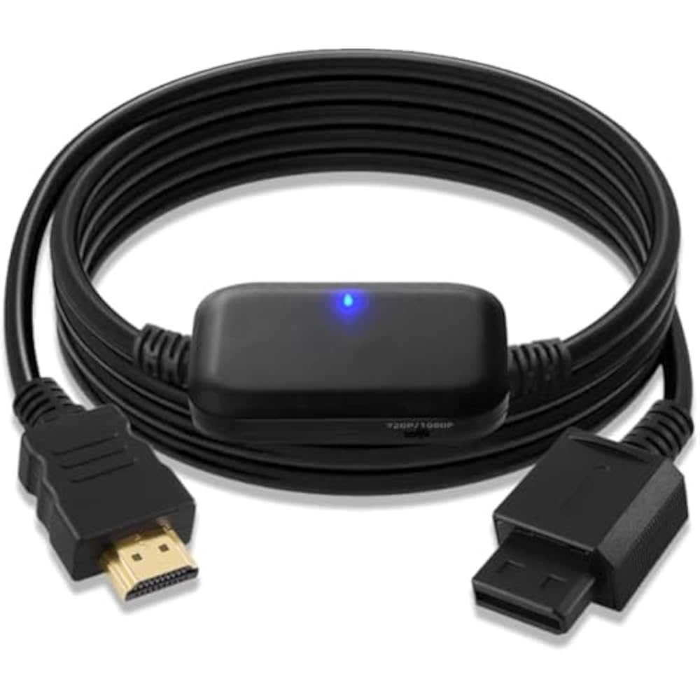 [Easy connection! [Retro Game Converter Cable] Wii HDMI Cable Converter Compatible HDMI Cable No ...