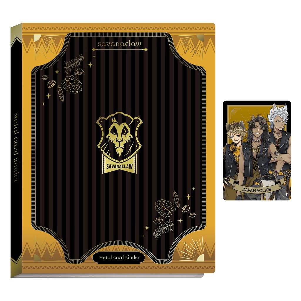 BANDAI Disney Twisted Wonderland Metal Card Binder Savanaclaw -