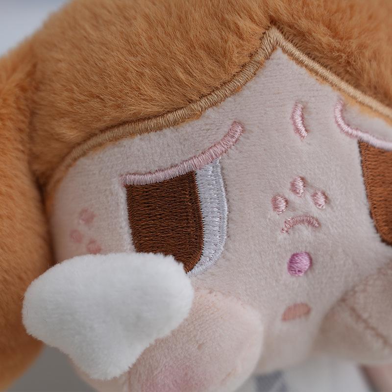 Cute Crying Baby Keychain Plush Cartoon Doll Bag Pendant Car Key Chain Accessories Gift