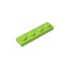 100pcs/lot MOC Parts 3710 Plate 1x4 Compatible Figures Bricks DIY Assmble Building Blocks Particle Kid Puzzle Brain Toys Gift