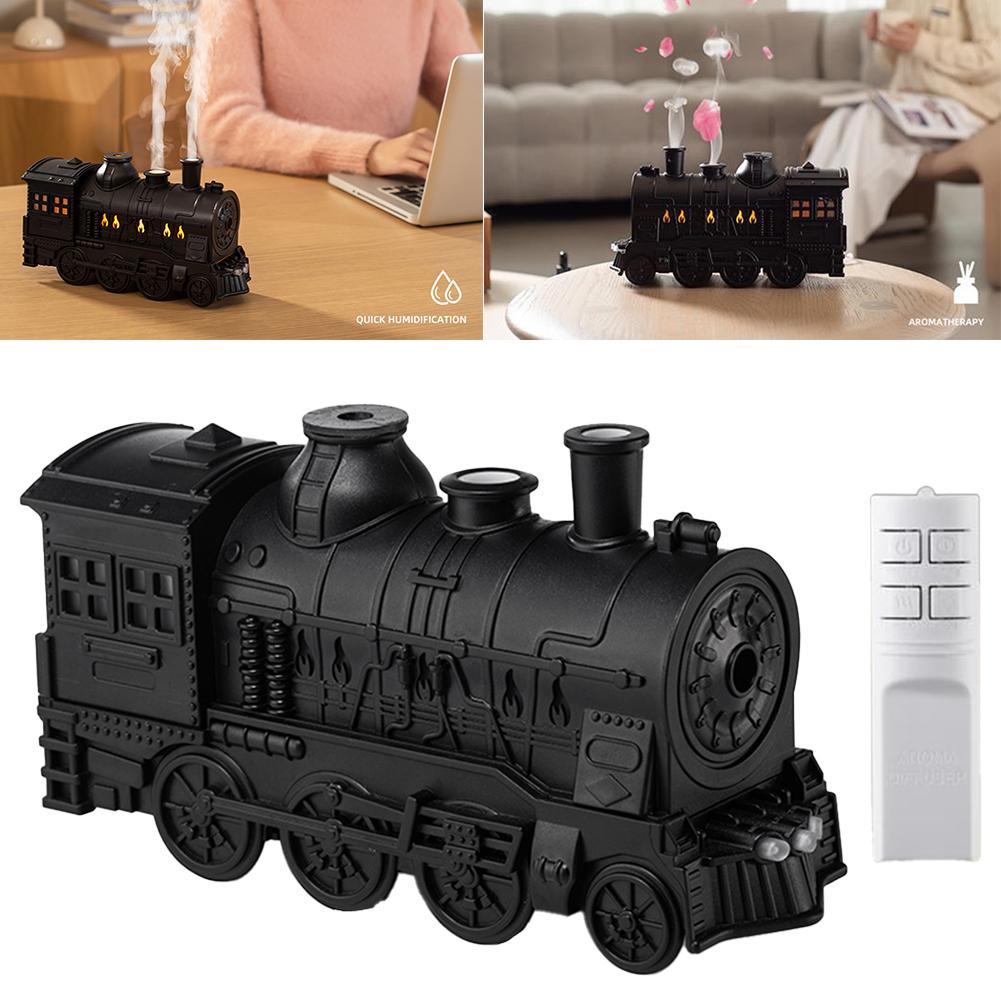 300ml Train Diffuser with 2 Spray Modes Circular Smoke and Auto Shut Off