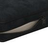 Pet Sofa for Dogs Black 72 x 45 x 30 cm Plush