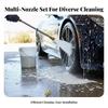 90 Degree Pressure Washer Lance Quick Connector Angled Pressure Washer Attachment U-Shaped Gutter Cleaning Attachment 4000