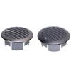 4Pcs 3in/76mm RV Air Louver Ceiling Vent 316 Stainless Steel Boat Ventilation Cover Round Air Vent L