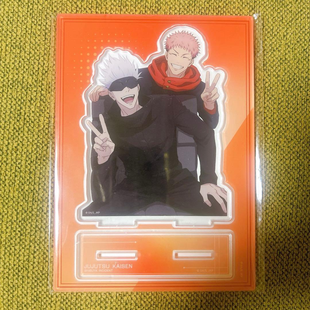 Used Jujutsu Kaisen Pop-up Store Korea Acrylic Stand Shibuya Jihen Satoru Gojo Yuhito Kojo