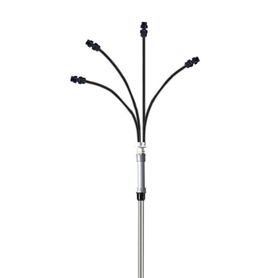Standing Tripod Misters Easy Install Adjustable Stand Hose Sprayer Movable Standing Misting Cooling System