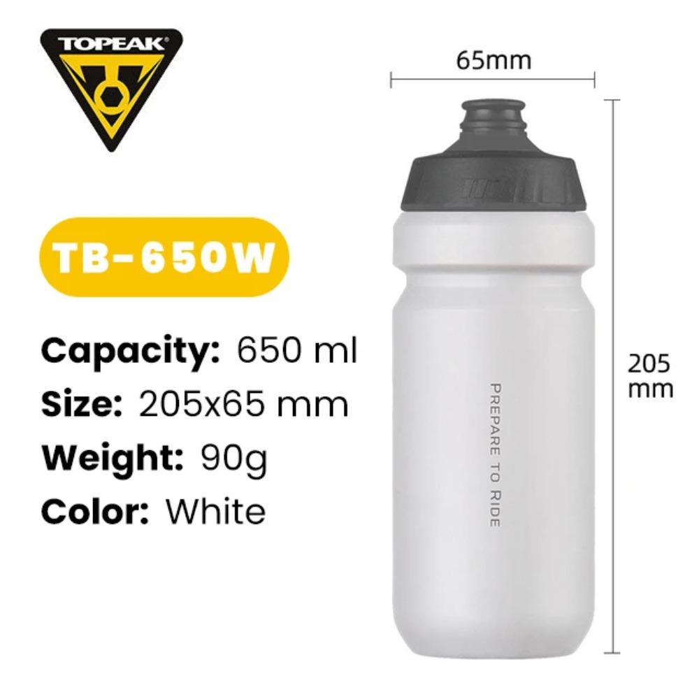 

Велосипедная бутылка для воды Topeak 750 мл 650 мл Сжимаемая Не содержит БФА Без запаха Спортивная бутылка для воды Герметичная Клапан-форсунка Велосипедный чайник