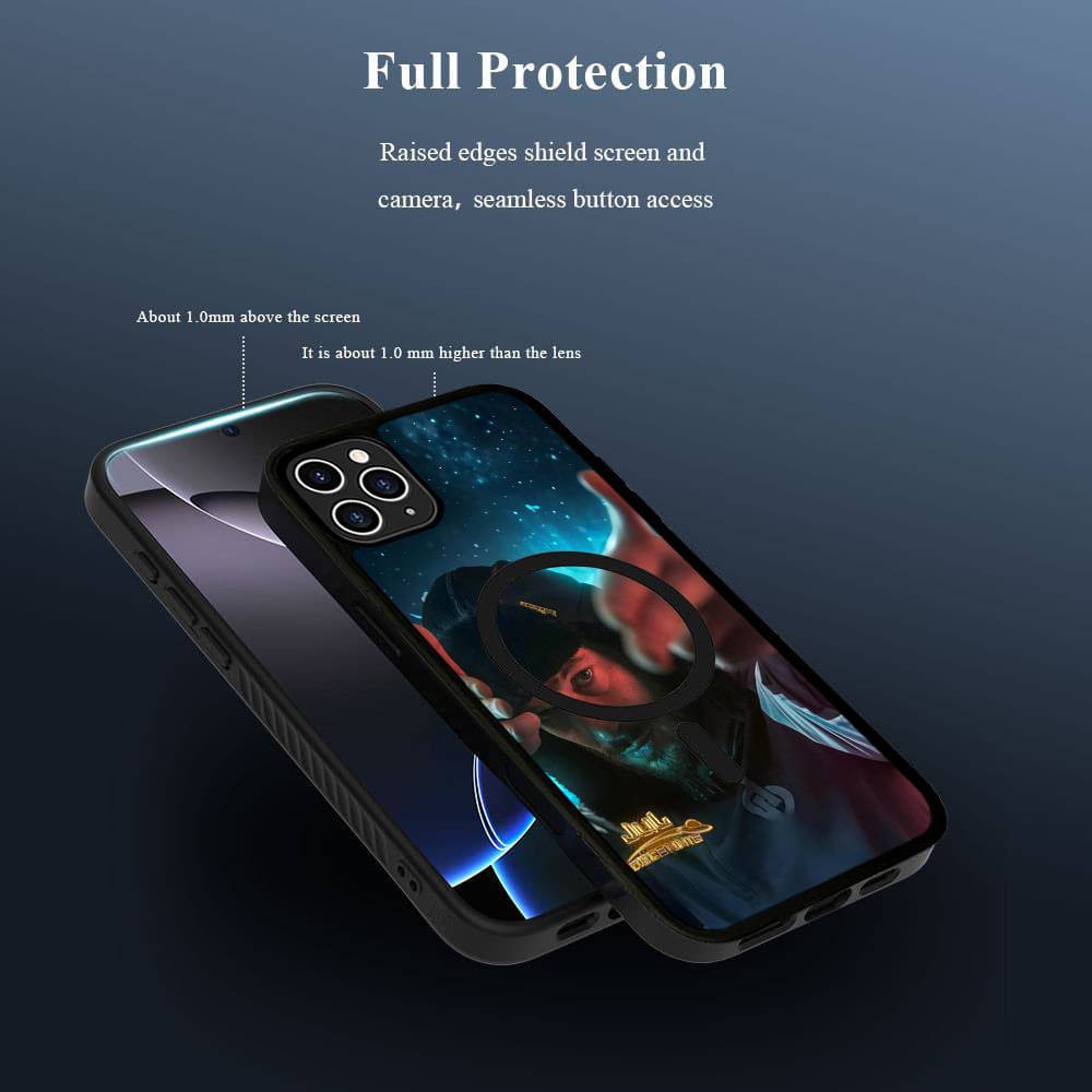 H-Hots Juls Rapper Logo For iPhone 17 Air 16 E 15 14 13 12 11 Pro Max Plus PC Shock TPU Cover For Magsafe Phone Cover