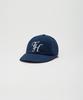 Teulaepighamoni Wool Blend Th Applique Logo Deep-Fit 6-Panel Cap_Navy