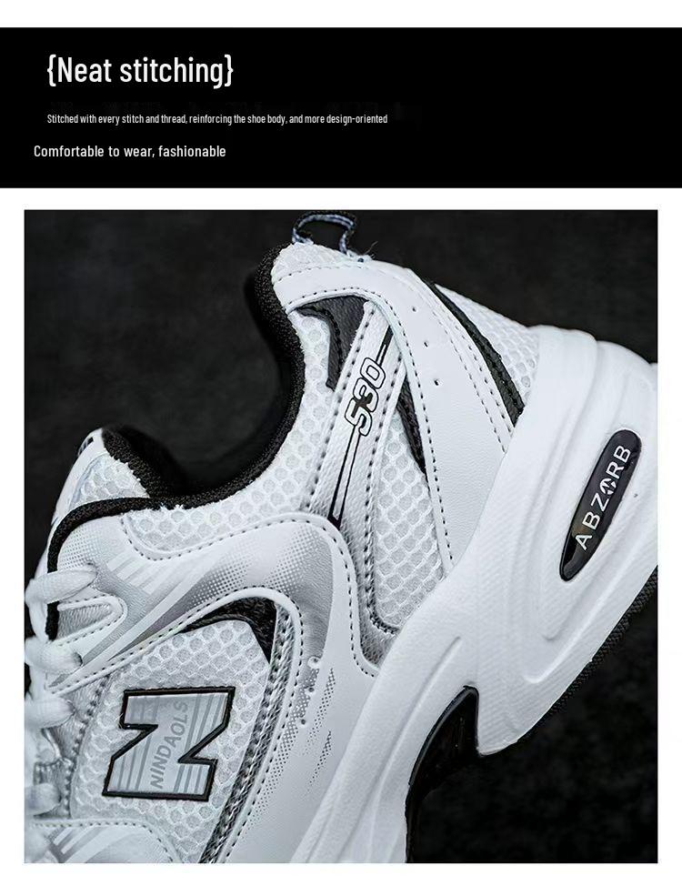 Pánské klasické "Dad" tenisky - Unisex módní boty s tlustou podrážkou pro běh a každodenní pohodlí