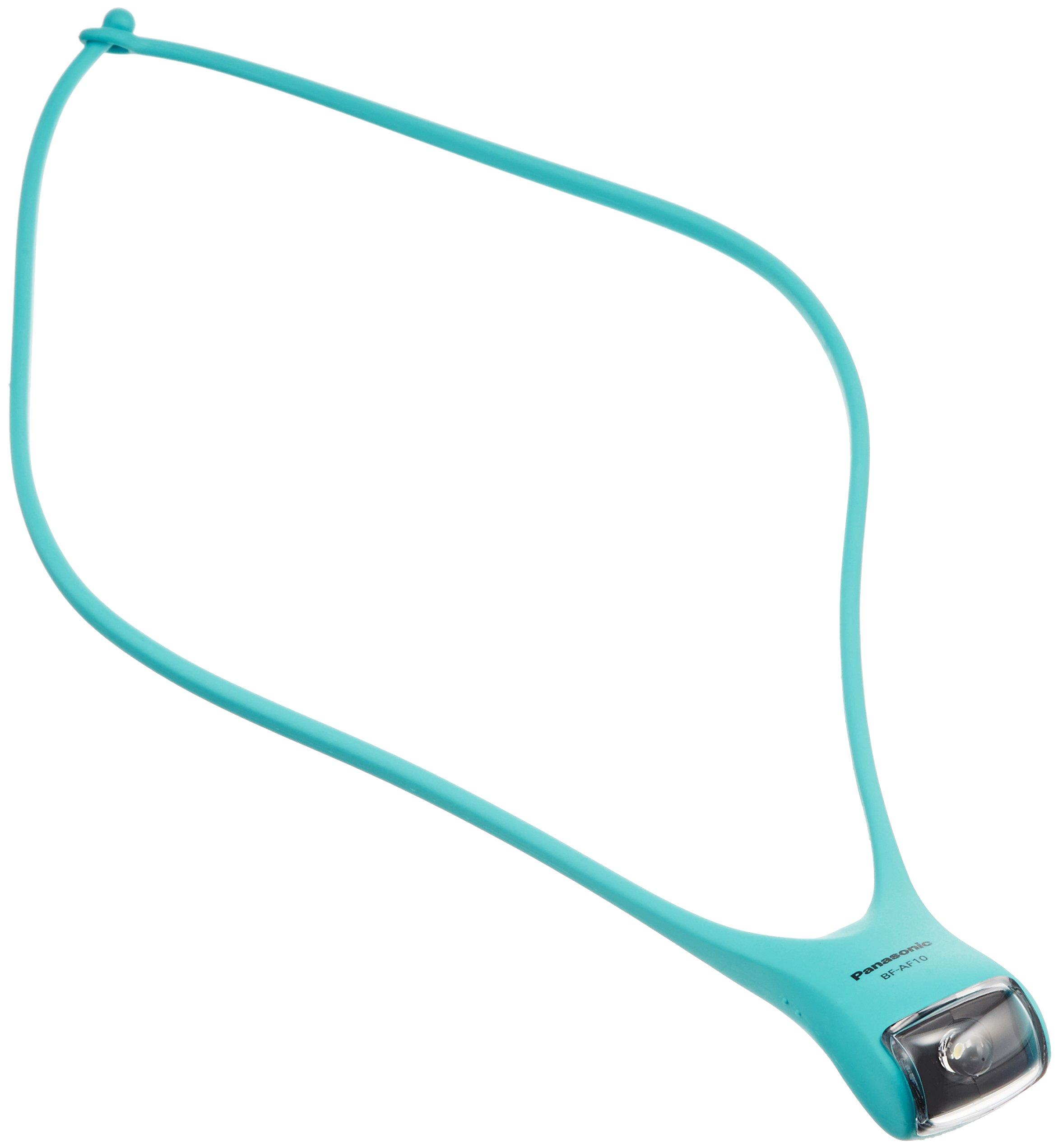 

Panasonic LED Neck Light Turquoise Blue Bf-af10p-g Japan Imports.
