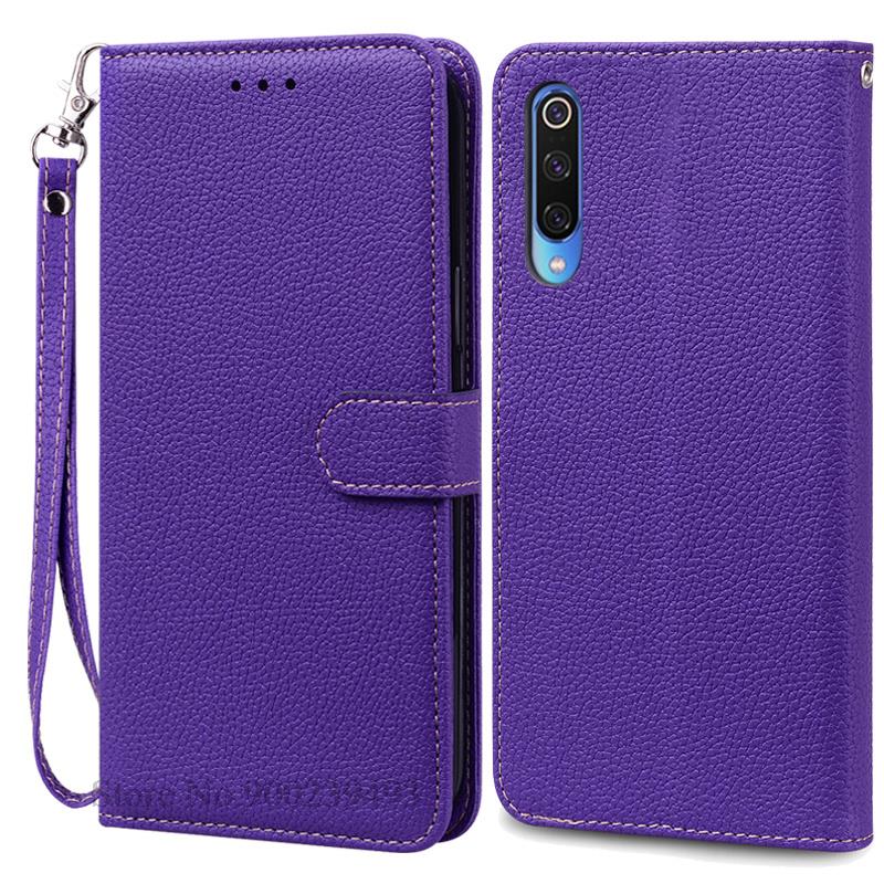 Mi 9 Lite Case Leather Flip Cover for Xiaomi Mi 9 Case Mi 9 Lite / Mi 9 SE Phone Case For Xiaomi Mi9 Se Mi 9se 9lite Cover Funda