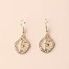 Trend Alloy Fashion Rhinestone Angel Dangle Earrings For Womens Casual Style