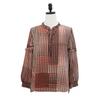 Shiz Madam Classic Mood Play Ruffle Blouse T57502