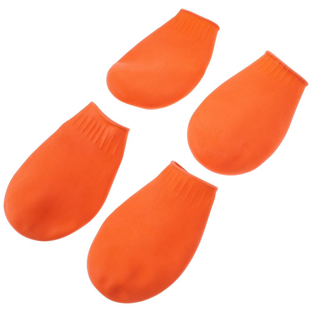4 Pcs Garden Cover Outdoor Paw Pet Dogs Boots for Small Rain Waterproof