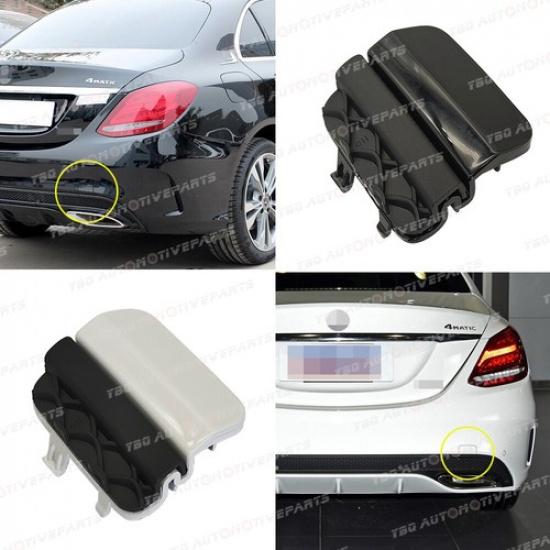 Car Rear Bumper Tow Hook Cover Cap for Mercedes C Class W205 Sport AMG 2015-2018