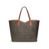 Luxury Brand Tote Bag Woman Classic Monogram Print Coated Canvas Handbag Large Capacity Shoulder Bag With Removable Zipped Pouch