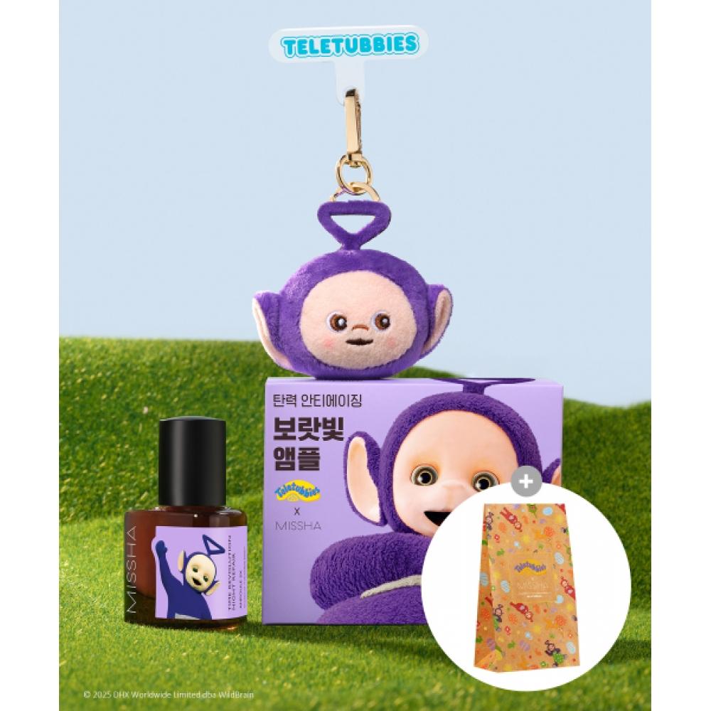 

Missha [teletubie Edition] Tr Night Repair Ampoule 5x Key Ring Composition+teletubi Paper Bag Gift FREE