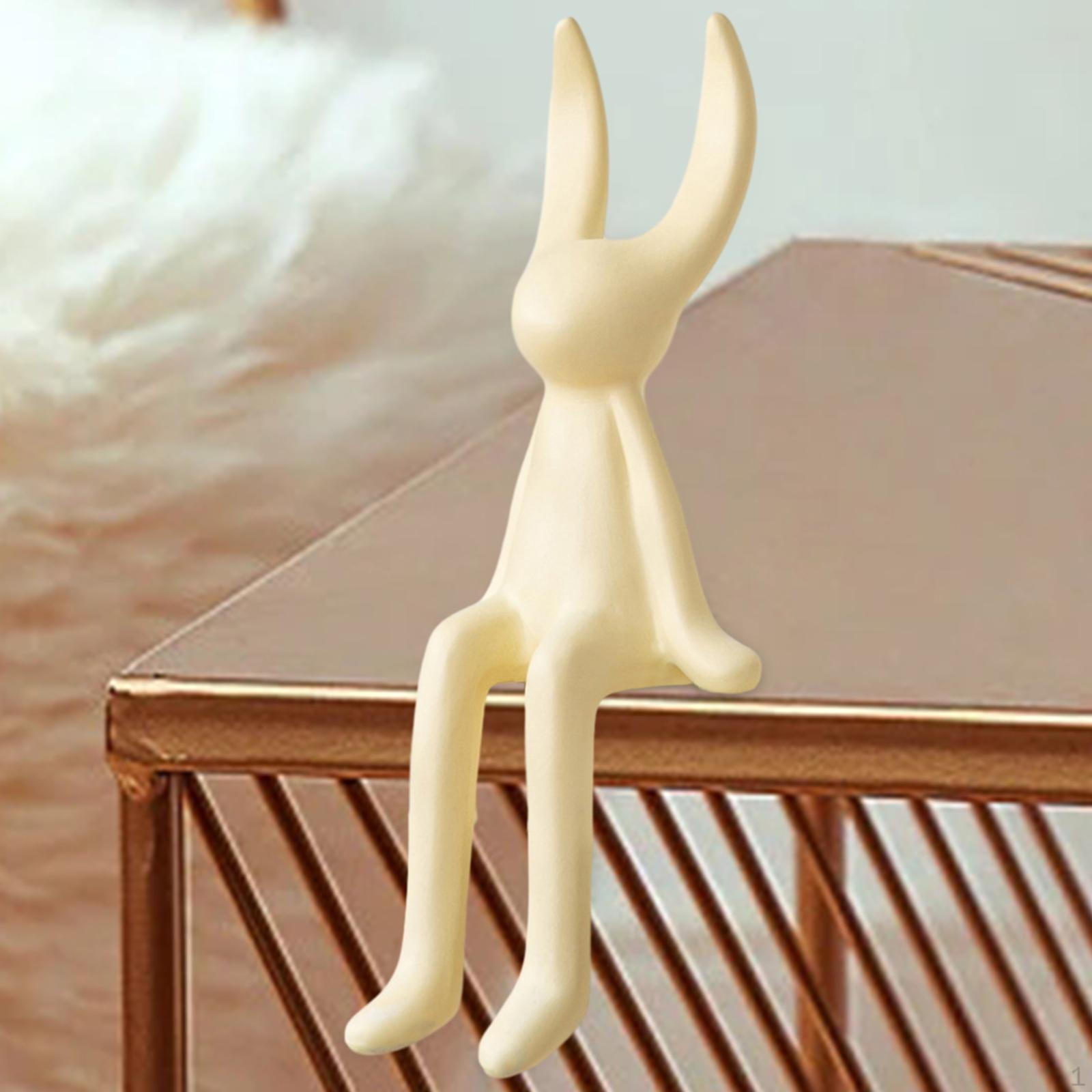 

Очаровательная керамическая скульптура кролика для стильного домашнего декора Small