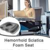 Hemorrhoid Donut Cushion for Tailbone Pain Relief, Coccyx Sciatica Prostate Support Memory Foam Seat Cushion for Office Car Home Use