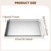 Baking Sheet Pan Cookie Easy To Clean Bakeware, Stainless Steel, Serving Tray Oven for