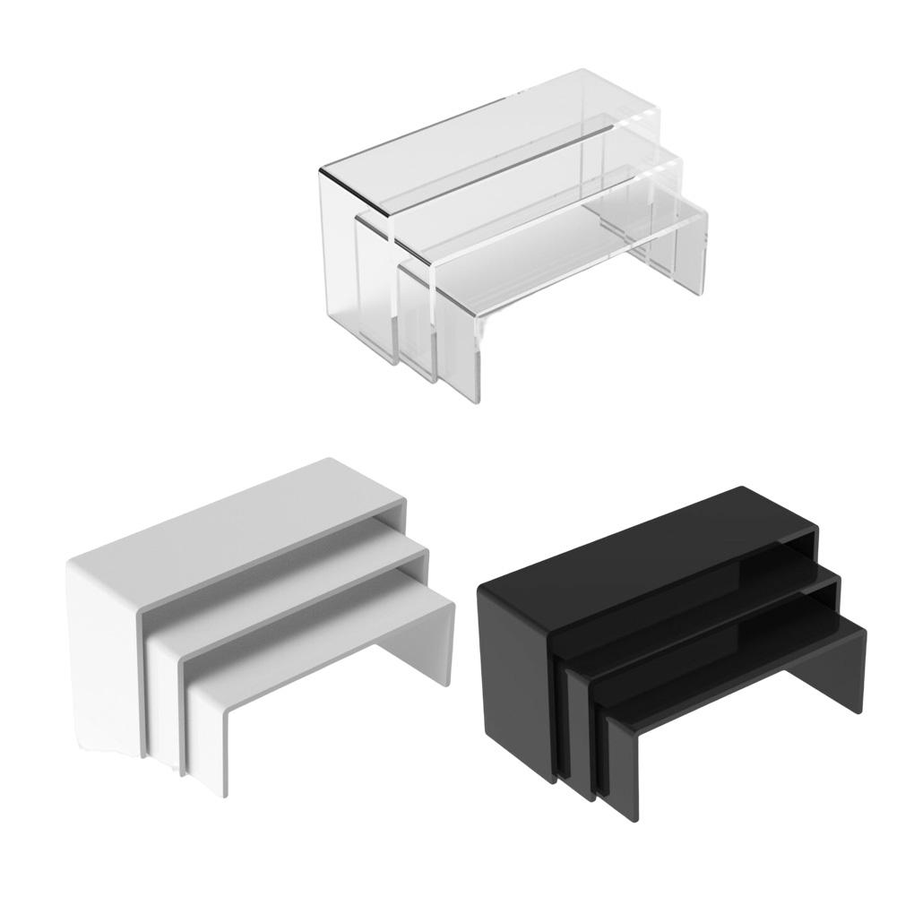 Acrylic Reusable Display Stand U-shaped Cosmetic Cabinet Home Jewelry Shelf Storage Rack Holder Perfume Cosmetic