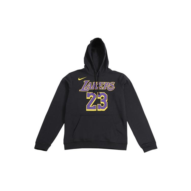 Nike lakers LeBron James Basketball Sports Fleece Lined Pullover Black Men s AV0401-010 M