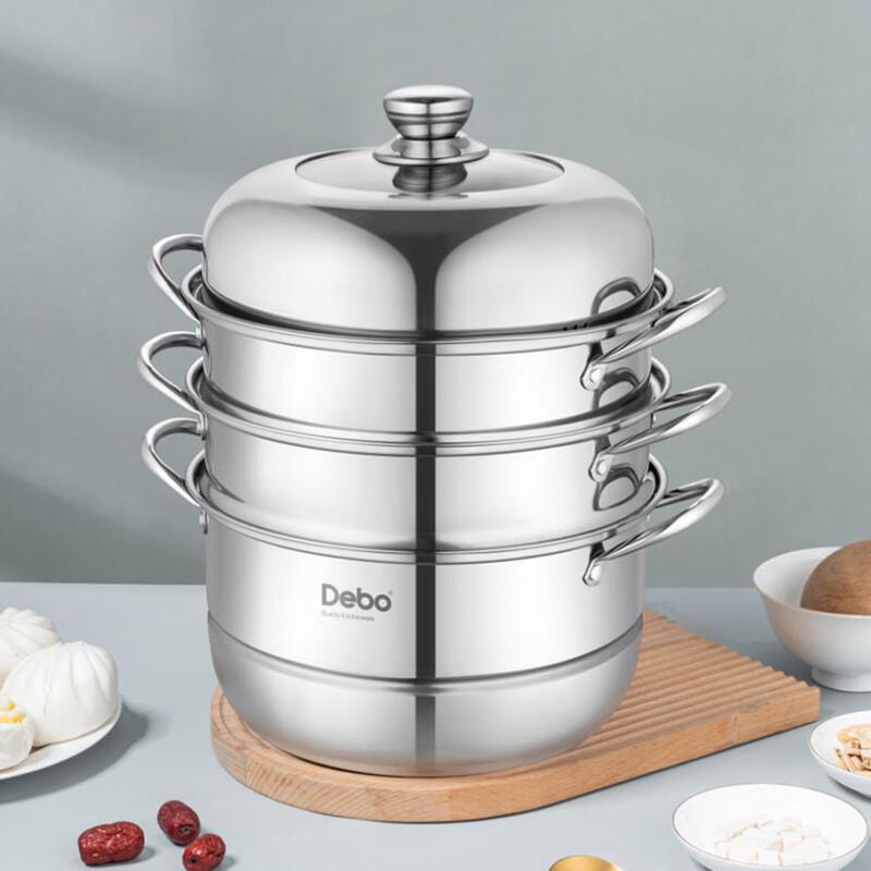 DeBo Stainless Steel Steamer Pot