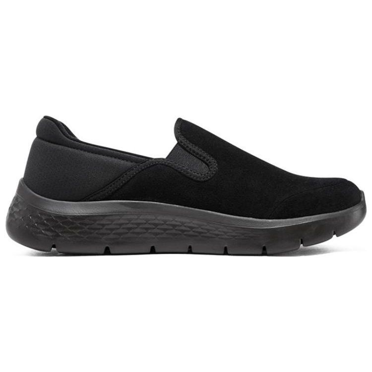 Skechers Go Walk Flex Slip-On Versatile Comfortable Low-Top Casual Shoes Men sneaker Black 216621-BBK