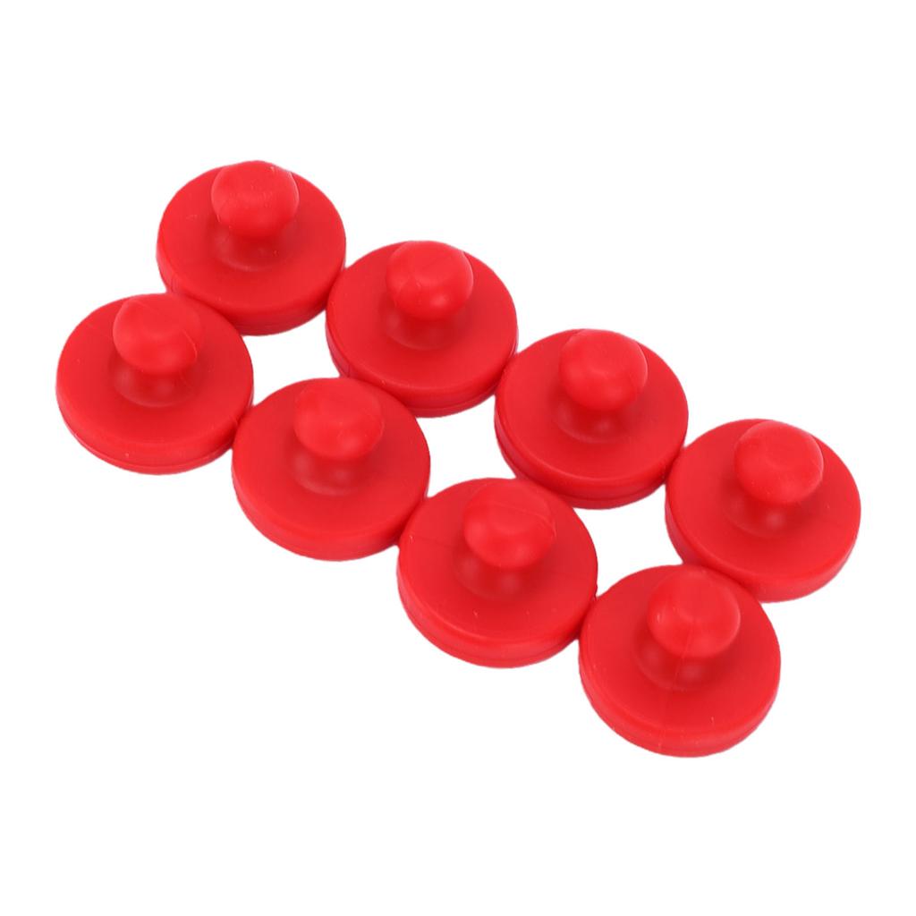 8PCS Fryer Liner Magnets Heatproof Parchment Paper Magnetic Silicone Buckle for Kitchen