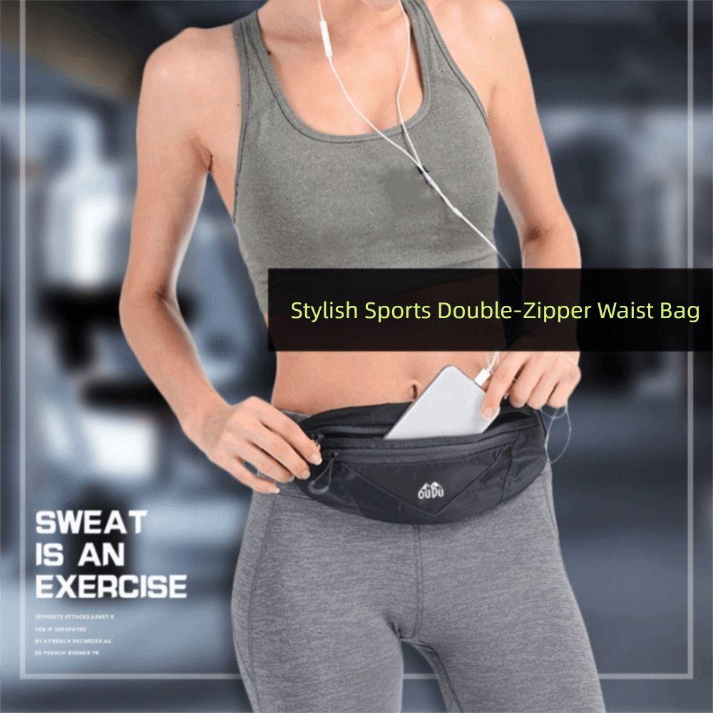 Adjustable Sports Waist Bag Ultra-Thin Running Waist Bag Bum Bag Mobile Phone Waist Bag  Outdoor