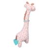 Plush Giraffe Teether Toy Fun Teether Design Cute Infant Plush Stuffed Giraffe Toy for 01 Yrs Old Newborn