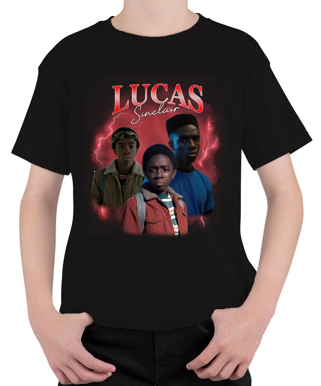 Lucas Sinclair Stranger Fan Geschenk Vintage 80er Retro 90er Bootleg Unisex Kind XXXXL
