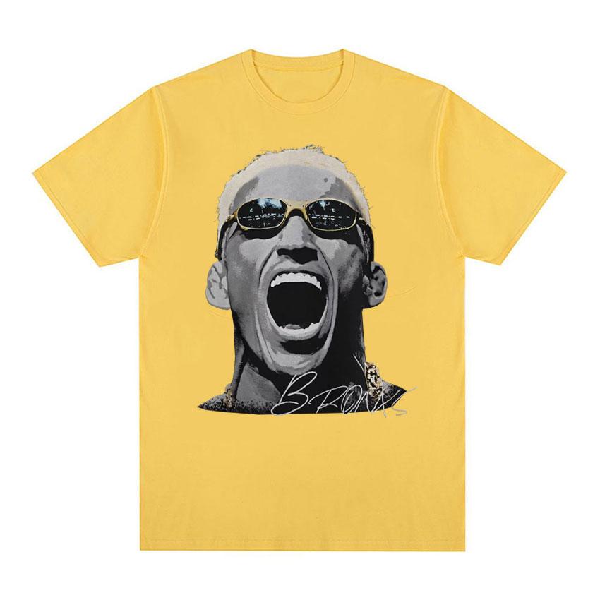 Limited Charles Oliveira Big Face Vintage Graphic T Shirt Unisex Fashion Gothic Cool T-shirts Unisex's Oversized Short Sleeve T-shirt