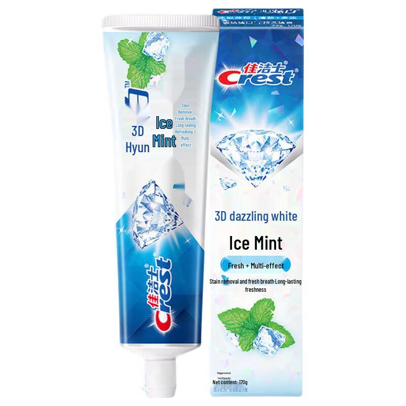Зубная паста Crest 3D White Icy Mint, 6 штук