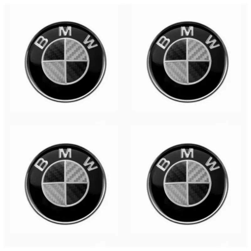 

2025 Hot 56/60/65/70mm Car Badge Wheel Center Cover Stickers Hub Caps Decal For BMW M M3 X5 X3 E46 E90 E39 F10 F20 F30 G20 E60 E 56mm wheel sticker