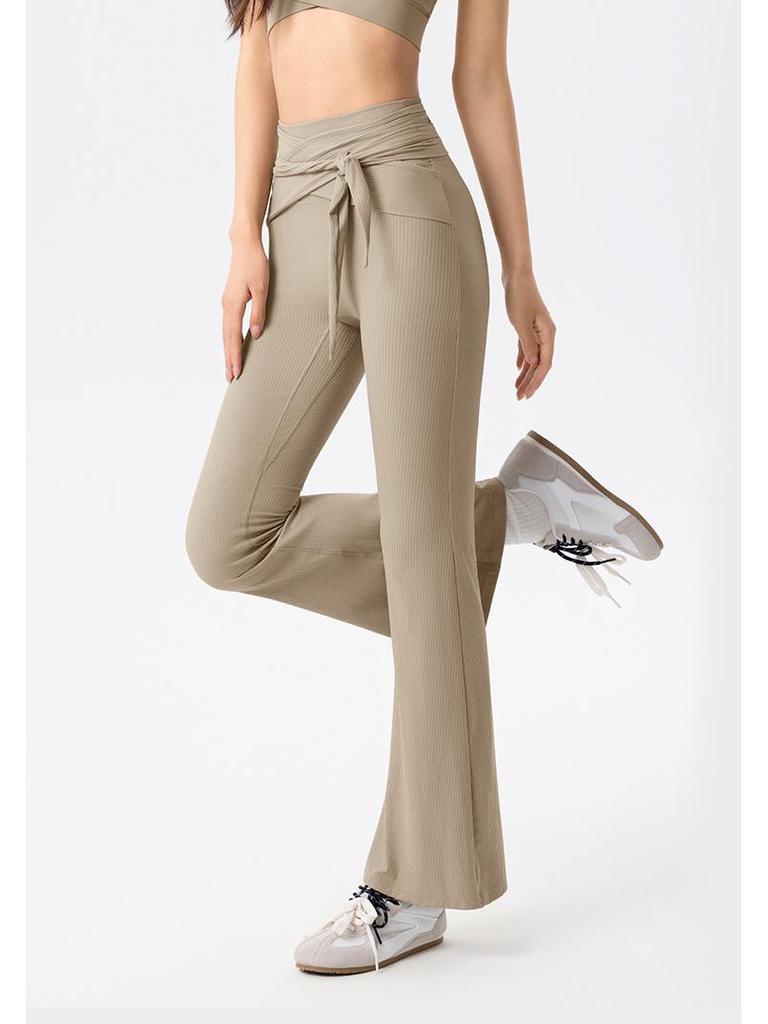 High-Waisted Butt-Lifting Flare Yoga Pants for Women