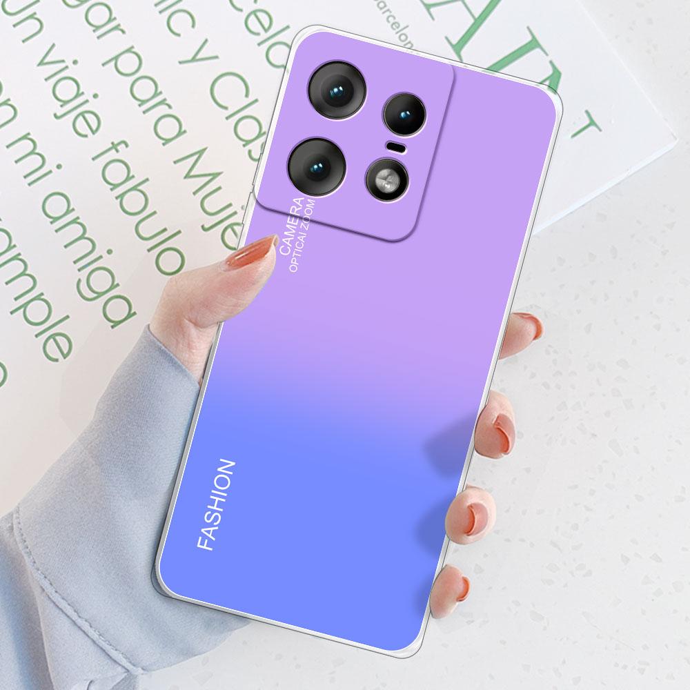 For Moto Edge 50 Pro Case Back Cover For Moto Edge50Pro Shockproof Clear Soft Silicone Phone Case on Motorola Edge 50 Pro Coque