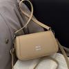 Simple Textured Small Square Bag Women's Shoulder Messenger Bag