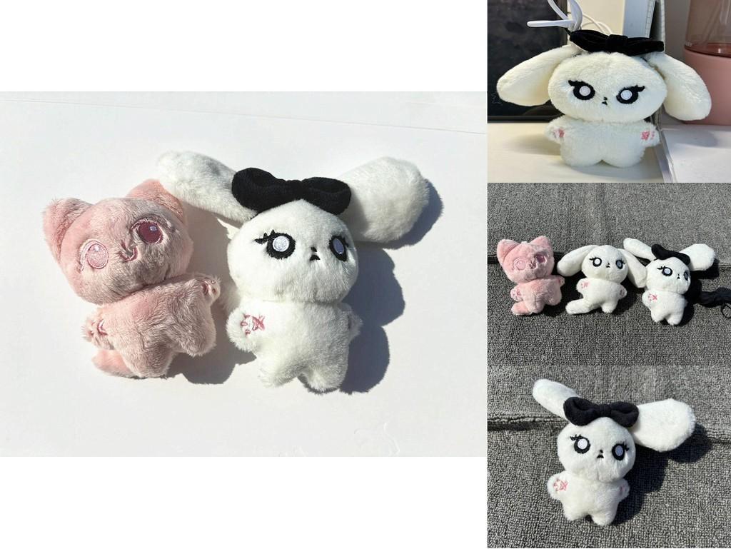 Aespa Ning Giselle Cute And Cuddly Aespa Ning Yizhuo Plush Keychain Giselle 10cm
