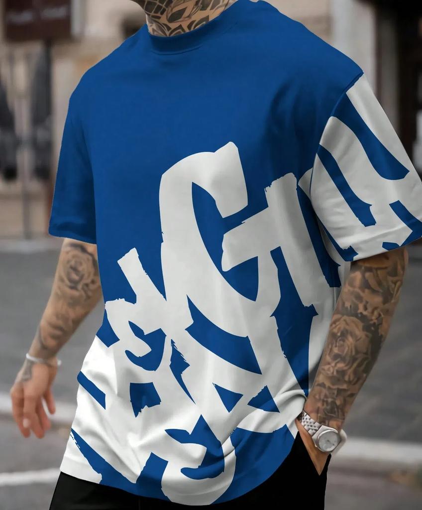 3d Printing Summer Men's Casual Outdoor Short-sleeved T-shirt Retro O-neck Oversized Short Sleeve Tops Clothing Size XXS-6XL