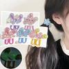 Crystal Rabbit Double-headed Rubber Band Children's Wrap Long Hair Rope Korean Version Sparkling Elastic High Quality Head Rope