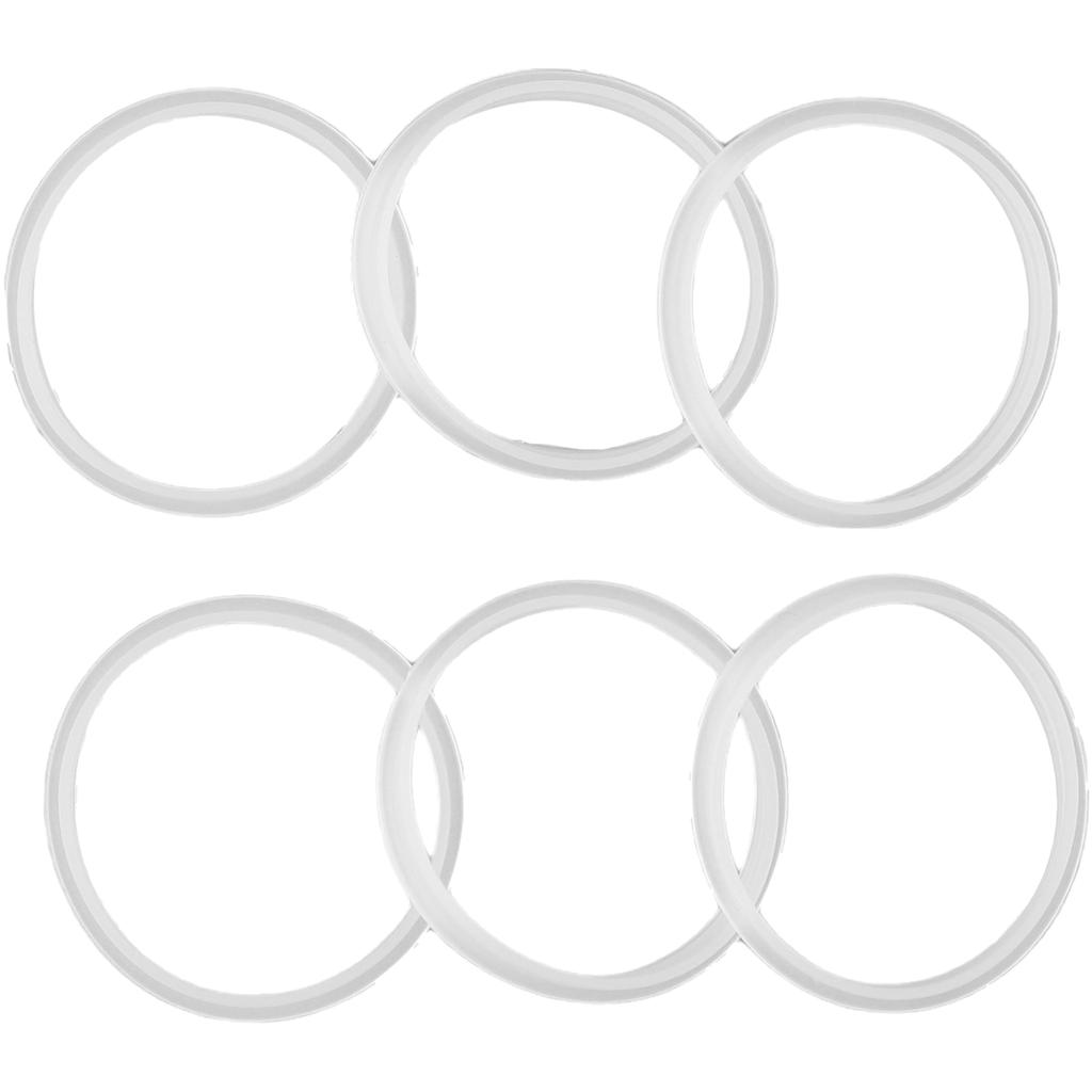Lid Ring Sealing Ring Gaskets Kit Outodor Replacement Silicone Water Cup 6pcs Easy To Clean High Quality Material