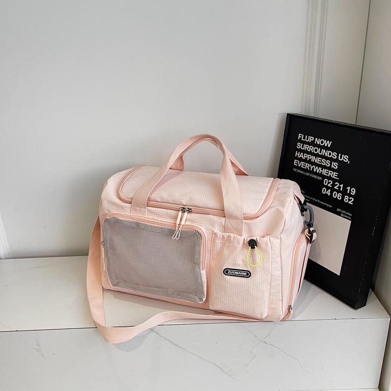 Reise-Fitness-Tasche mit großem Fassungsvermögen, wasserdichte, tragbare Sport-Duffel-Tasche für Herren, Handtasche für kurze Trainingsstrecken