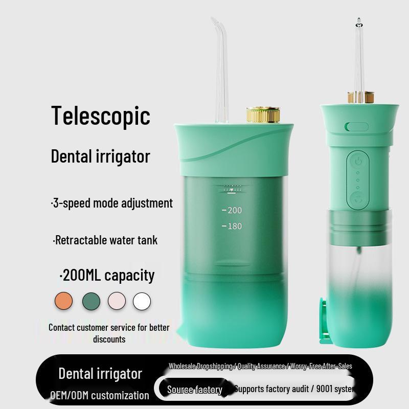 Portable Electric Water Flosser: Mini Oral Irrigator & Teeth Cleaner for Home Use