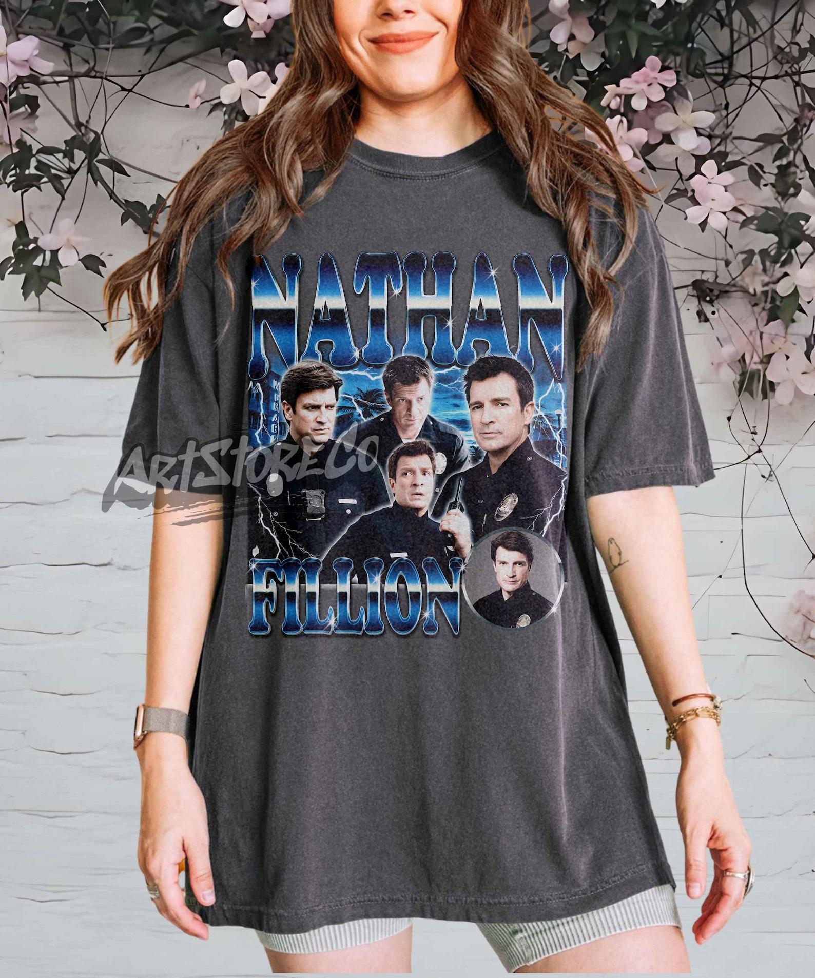 Nathan Fillion Shirt, Tv series apparel XL